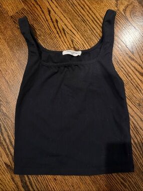 Perfectwhitetee black tank